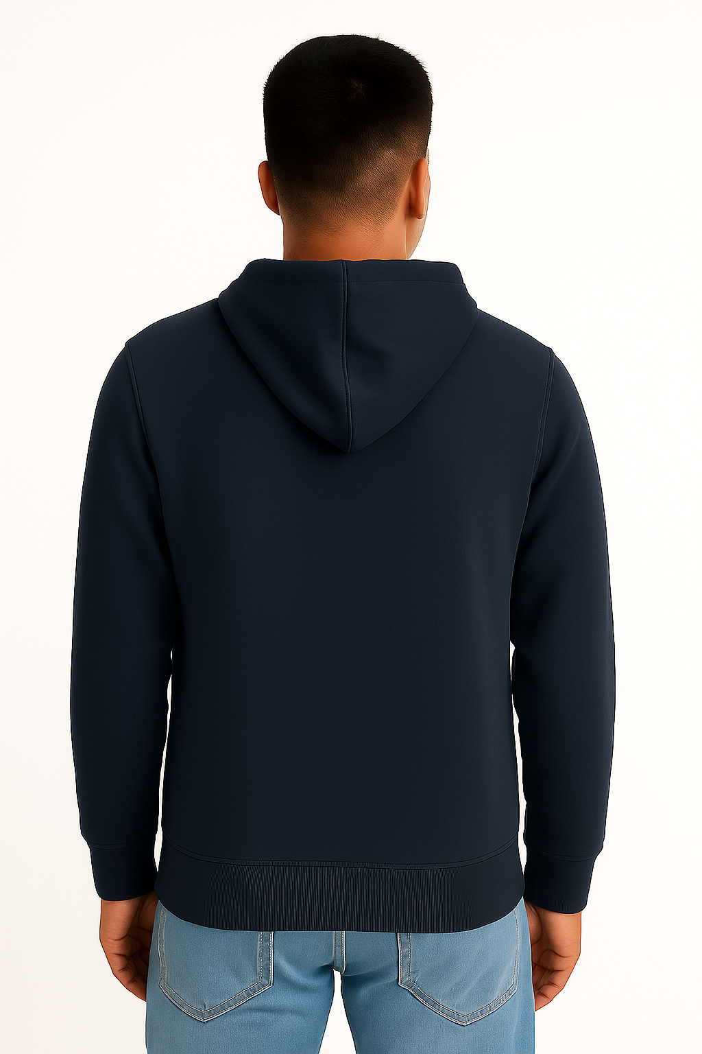 Black Hoodie – Back Print | 270 GSM