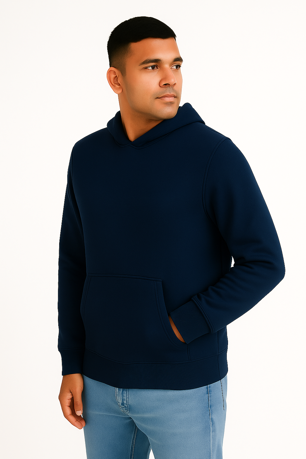 Black Hoodie – Back Print | 270 GSM