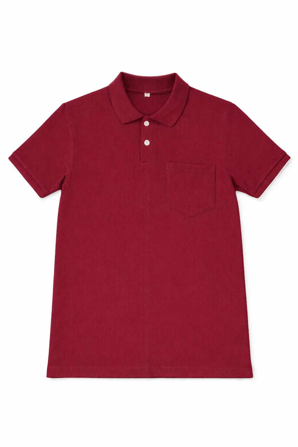 Men’s Classic Maroon Polo T-Shirt | Premium Cotton | Slim Fit Casual Wear