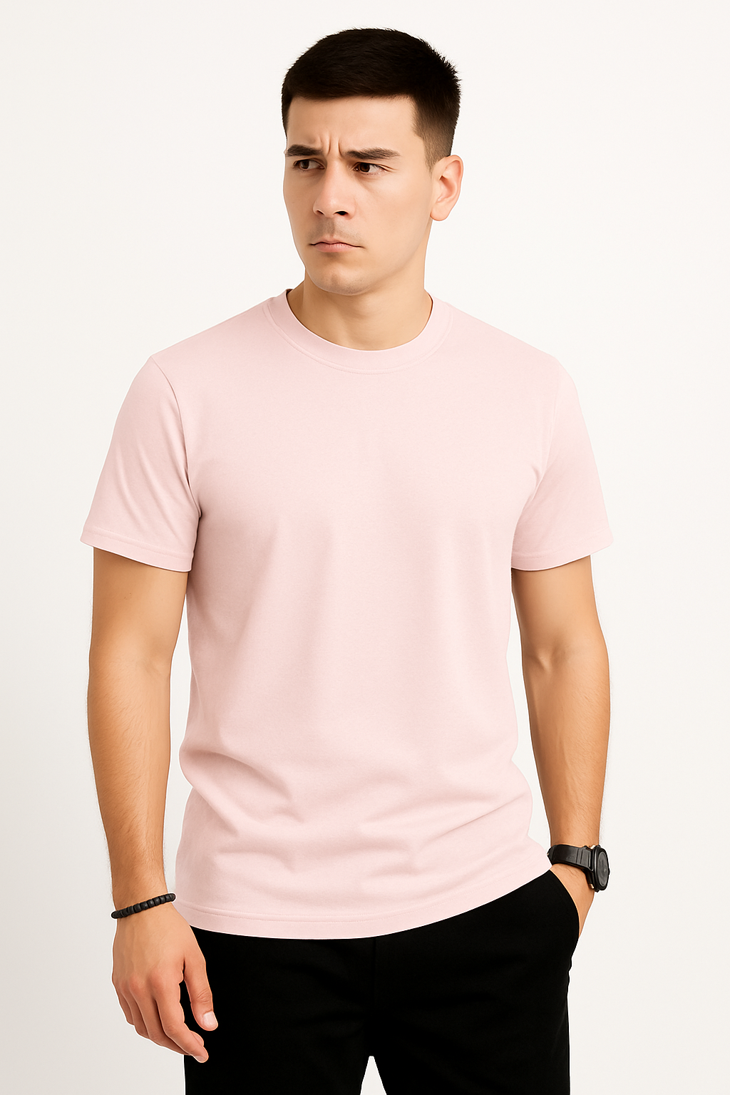 Men’s Oversized T-Shirt – Rose Wood  Premium Comfort | Effortless Style